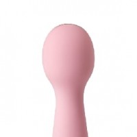 10-Speed Mini Vibrating Rechargeable Wand Massager Pink